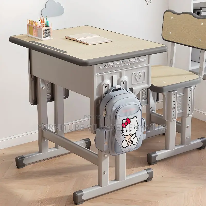 School Desk: Primary Kids Desk and Chair