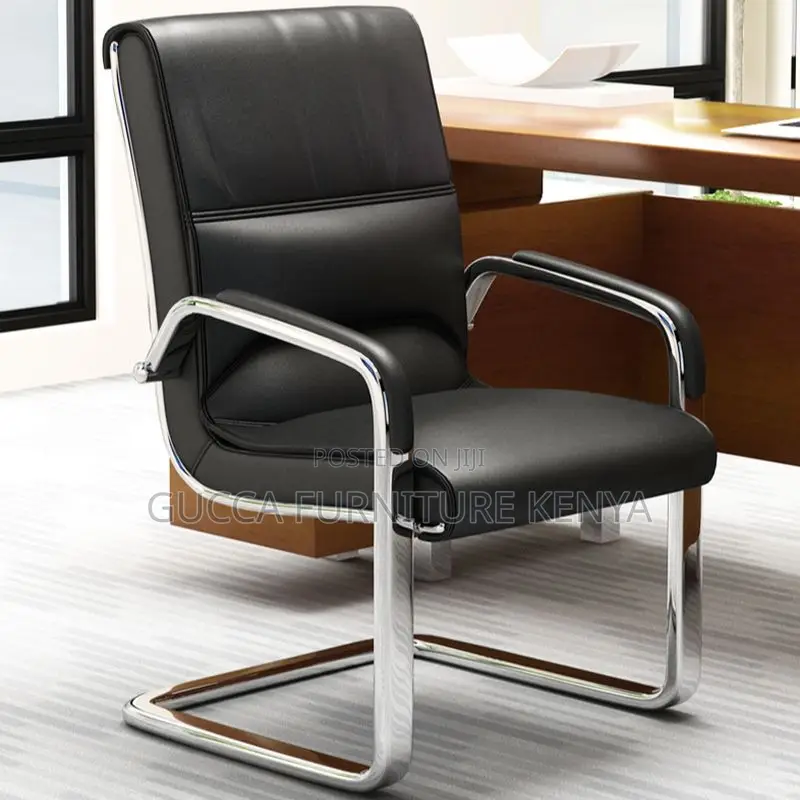 Office Chairs: Ergonomic Executive Waiting Seat With Armrest