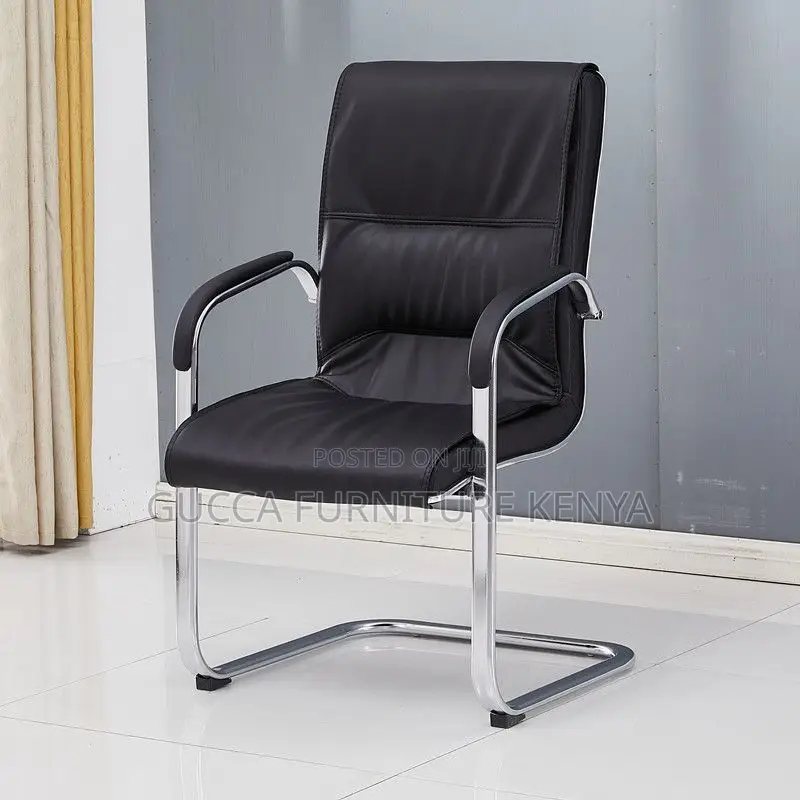 Office Chairs: Ergonomic Executive Waiting Seat With Armrest