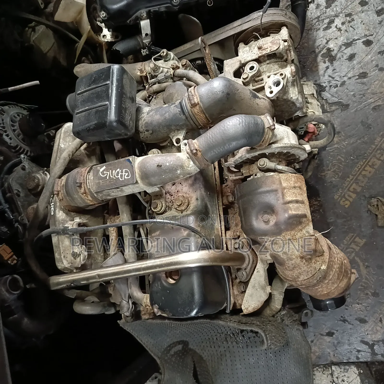 4ja1 Complete Engine With Gearbox