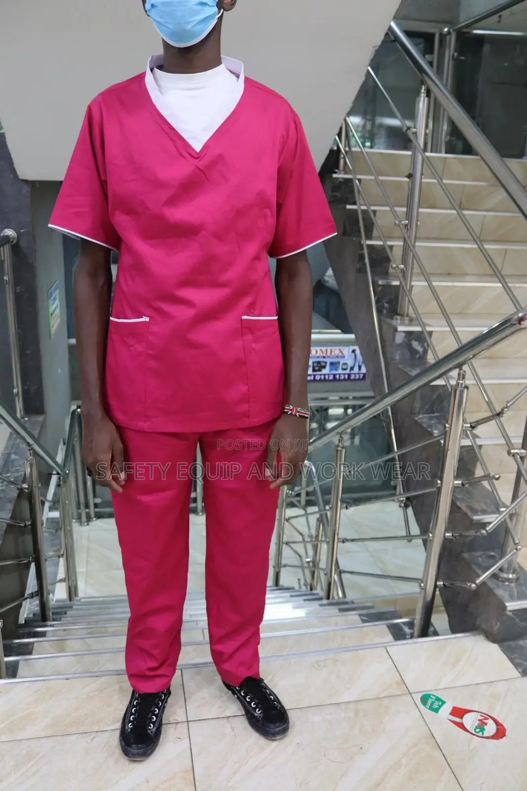 Medical Scrubs Pink