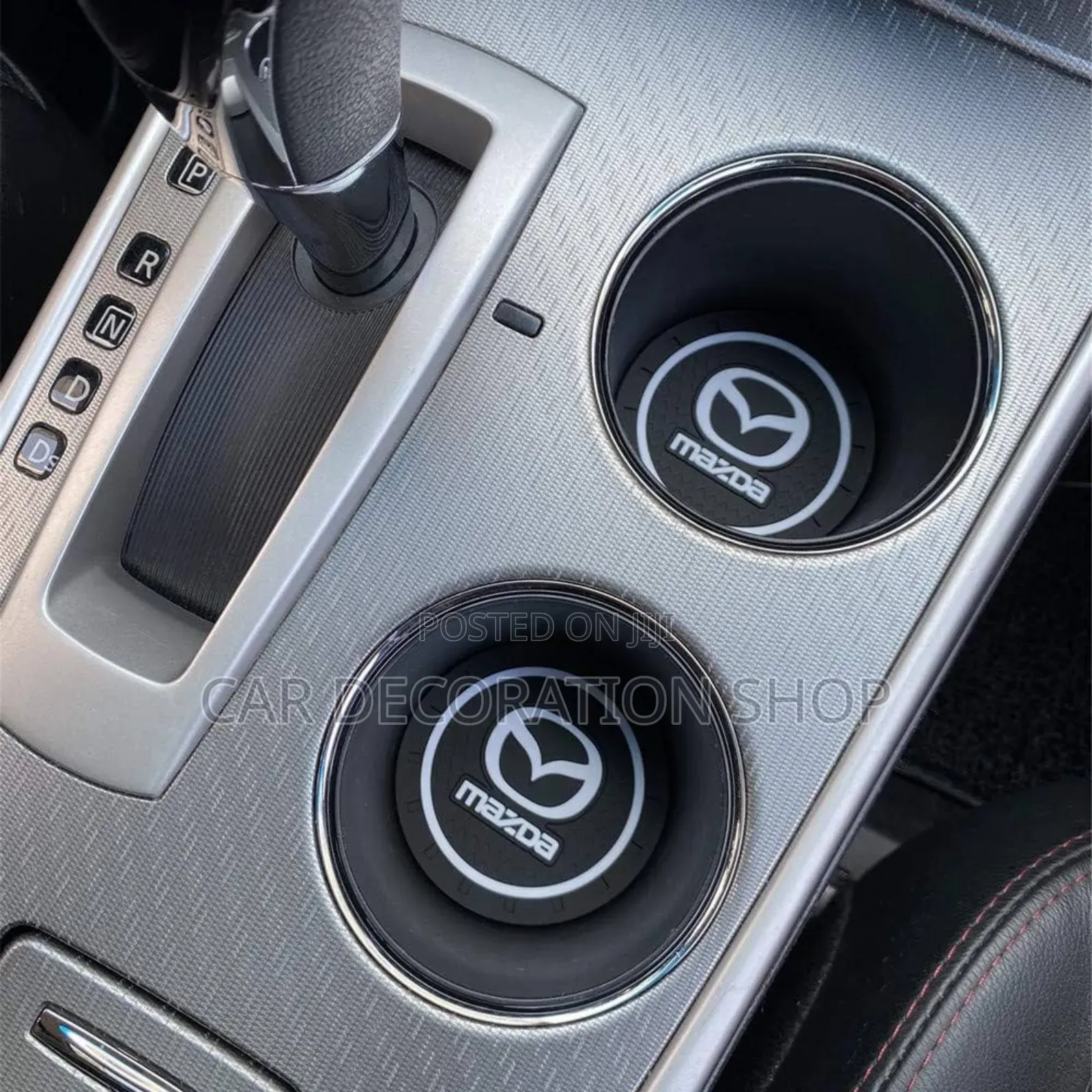 Mazda 2pc Nonslip Coaster Mat