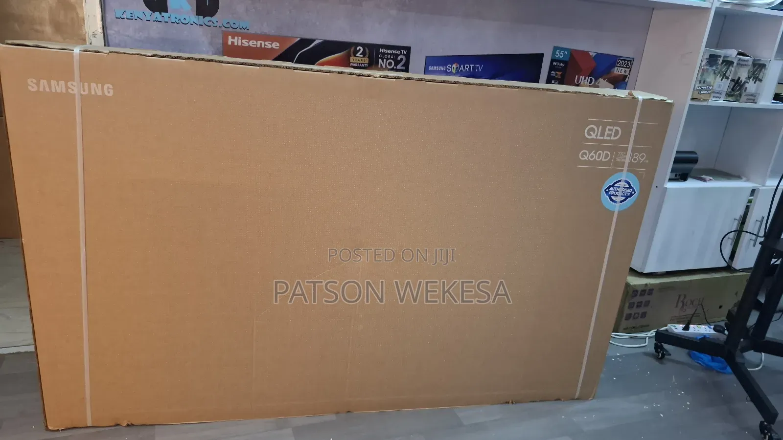 Samsung 75 Inch Q60d Qled Smart Tv (2024) – 75q60d
