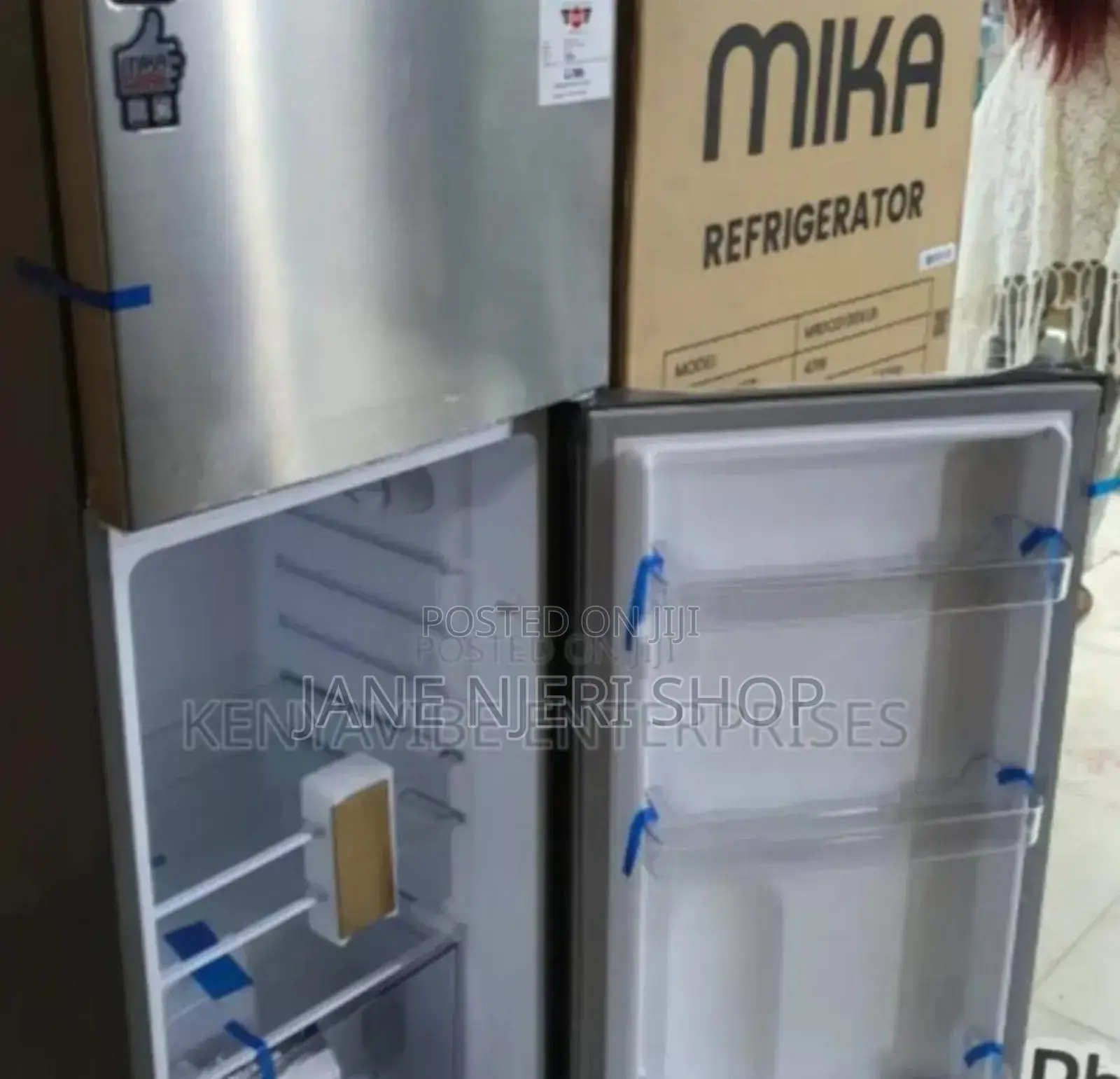 Mika 138 Litres Double Door Original Refrigerator