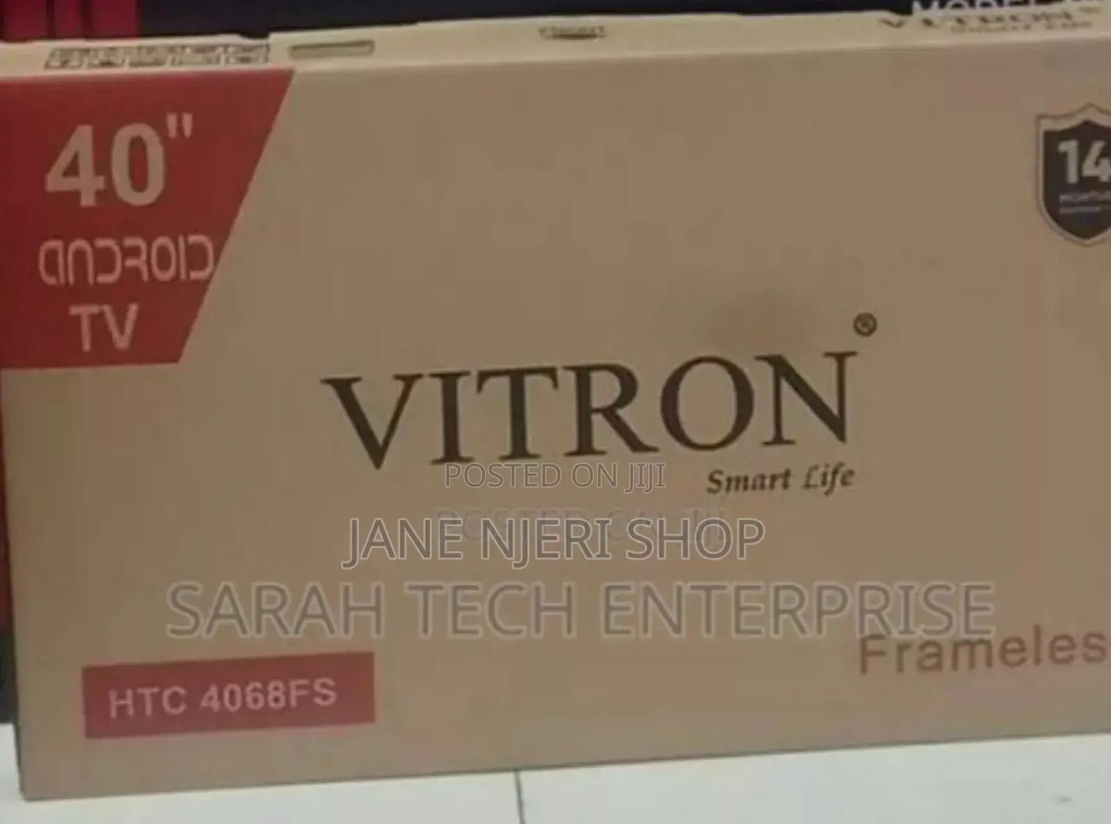Vitron 40 Inch With Bluetooth Smart Tv