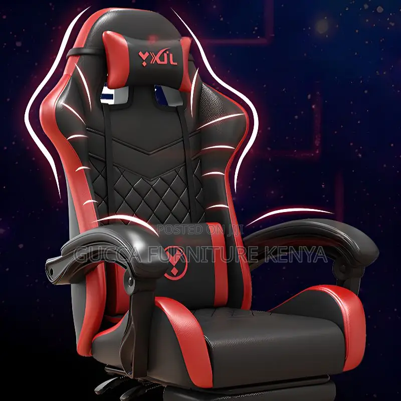 Office Chairs: Ergonomic Gaming Chair With Lumbar Support