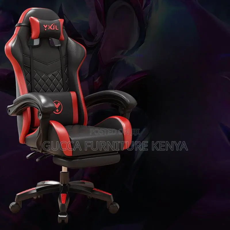 Office Chairs: Ergonomic Gaming Chair With Lumbar Support