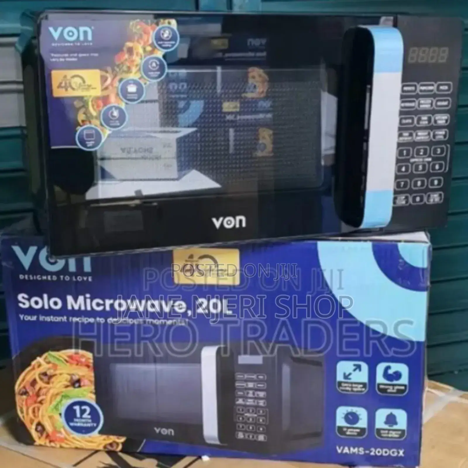 Brand New Solomon Digital Microwave