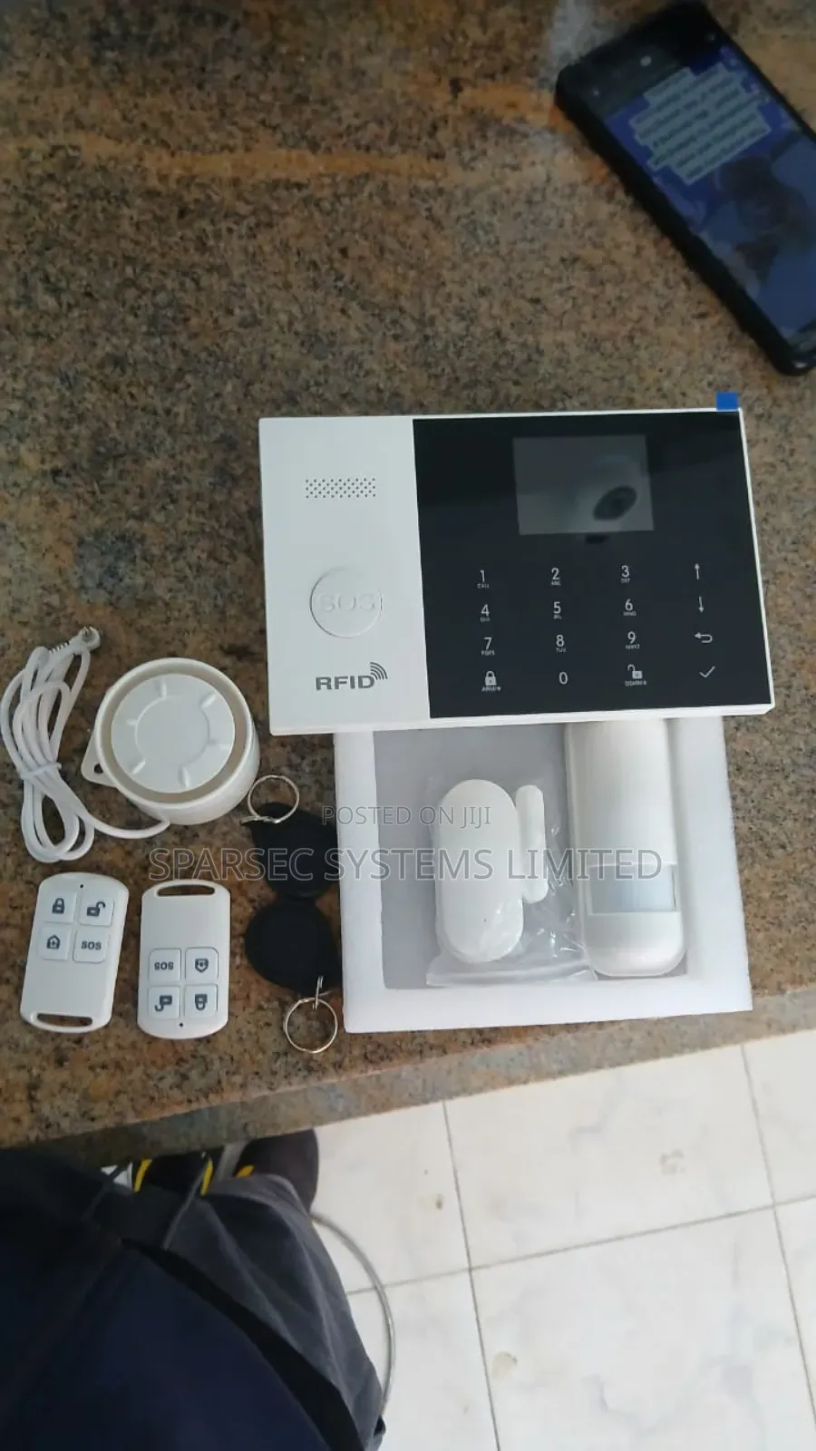 Wireless Universal Gsm Intruder Alarm System