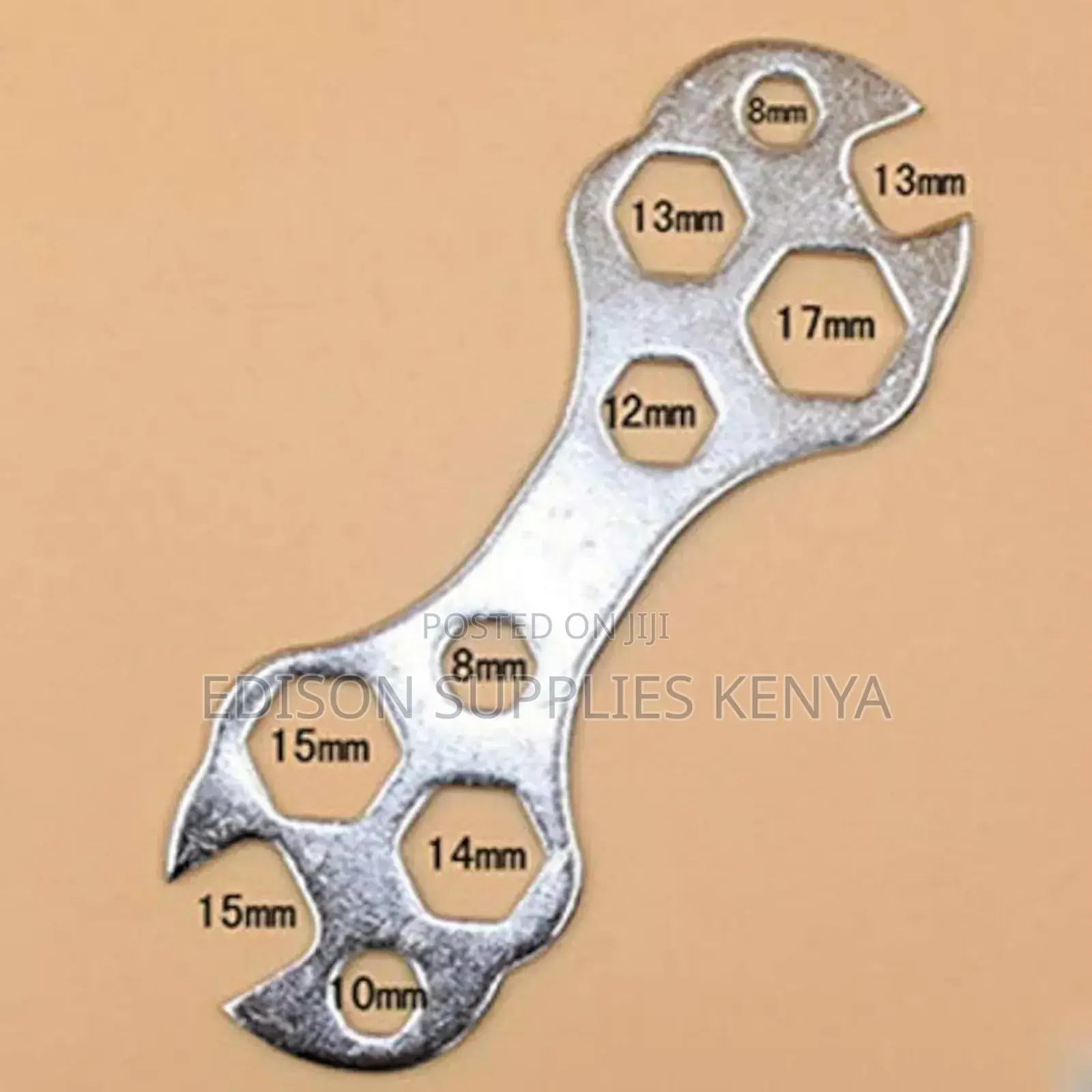10 in 1 Bicycle Steel Wrench, Hexagon Spanner, Bike Wrench