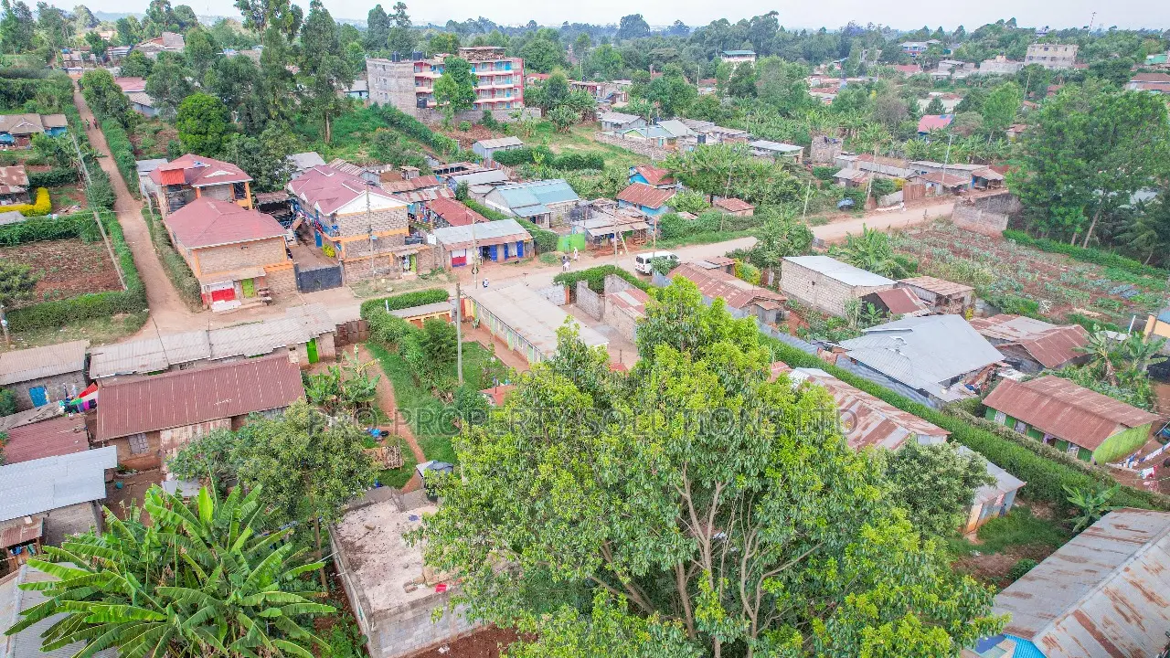 Prime 1/8 Acre Commercial Plot for Sale in Kikuyu, Kinoo