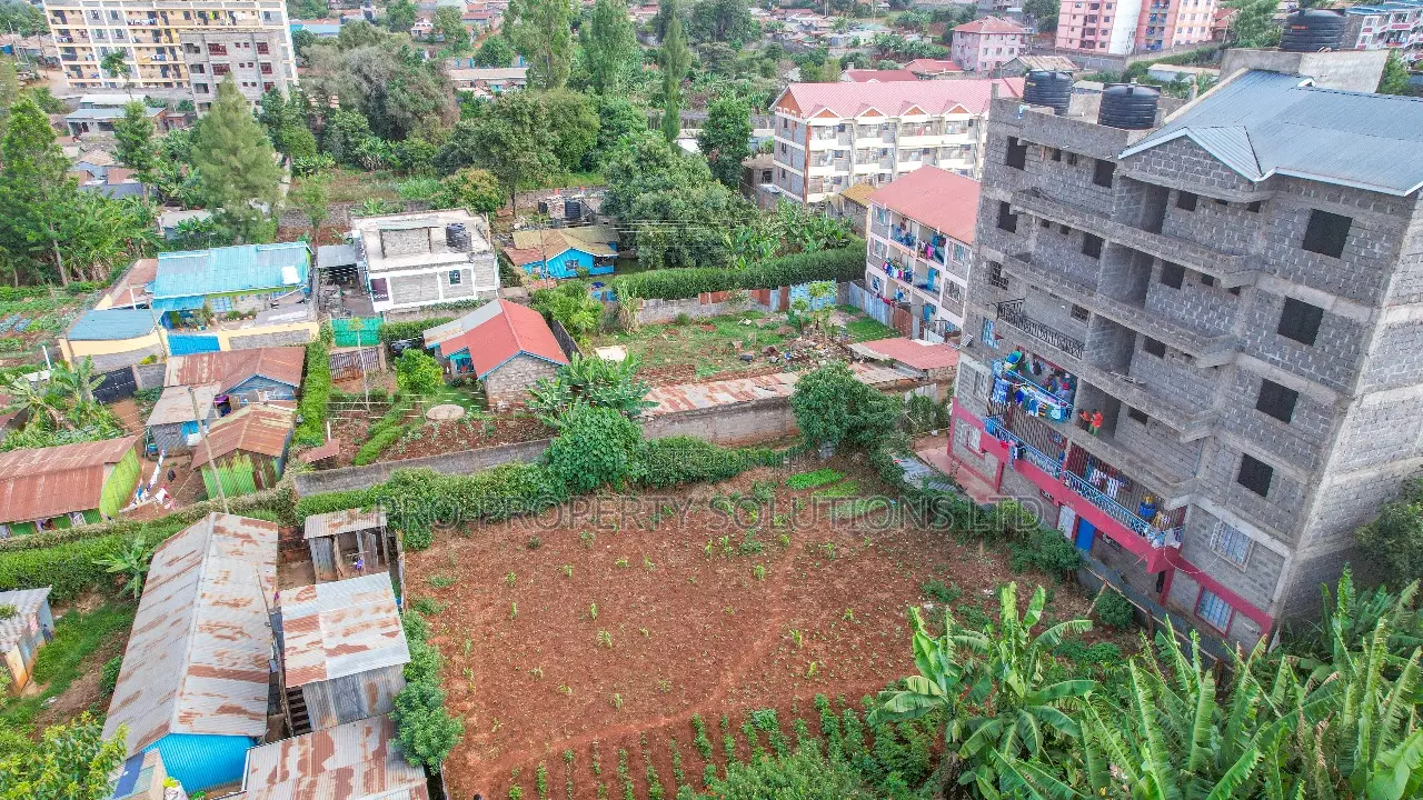 Prime 1/8 Acre Commercial Plot for Sale in Kikuyu, Kinoo