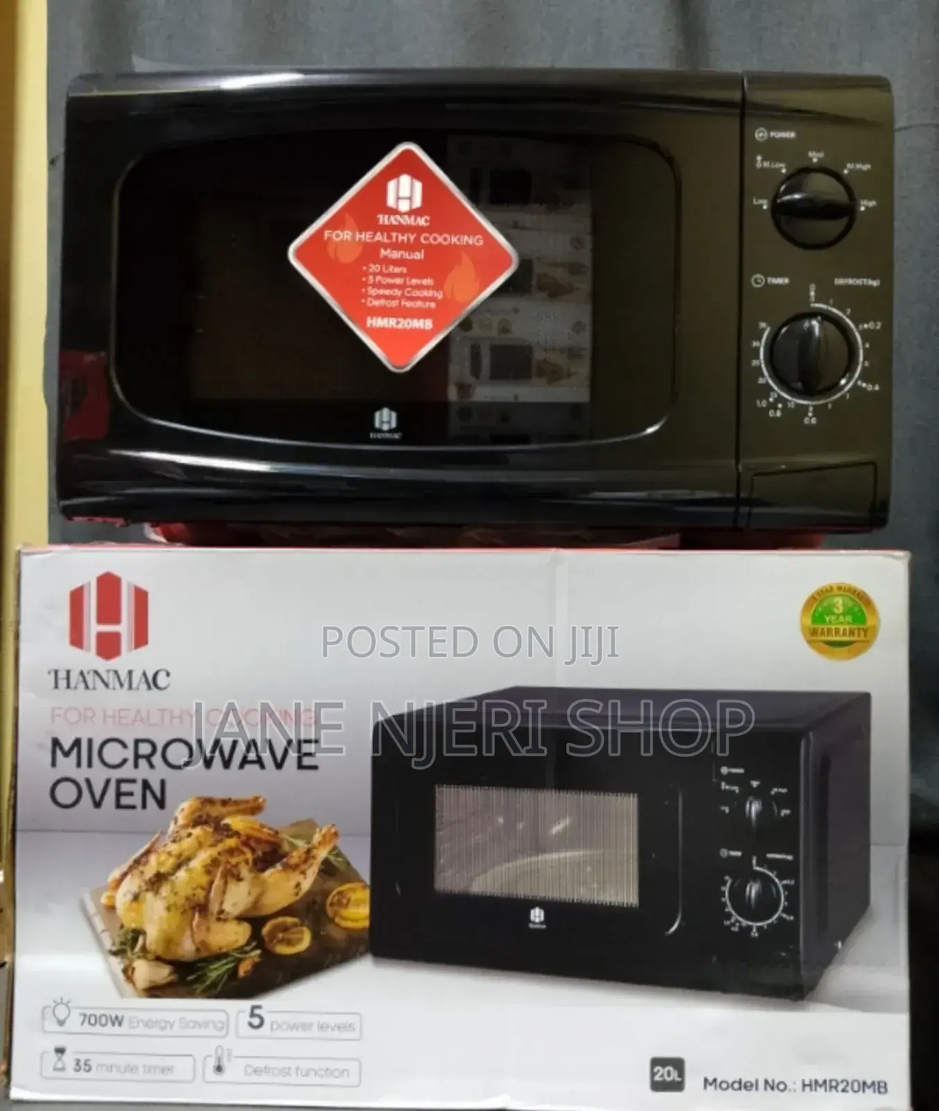 Hamnach 20l Manual Microwave