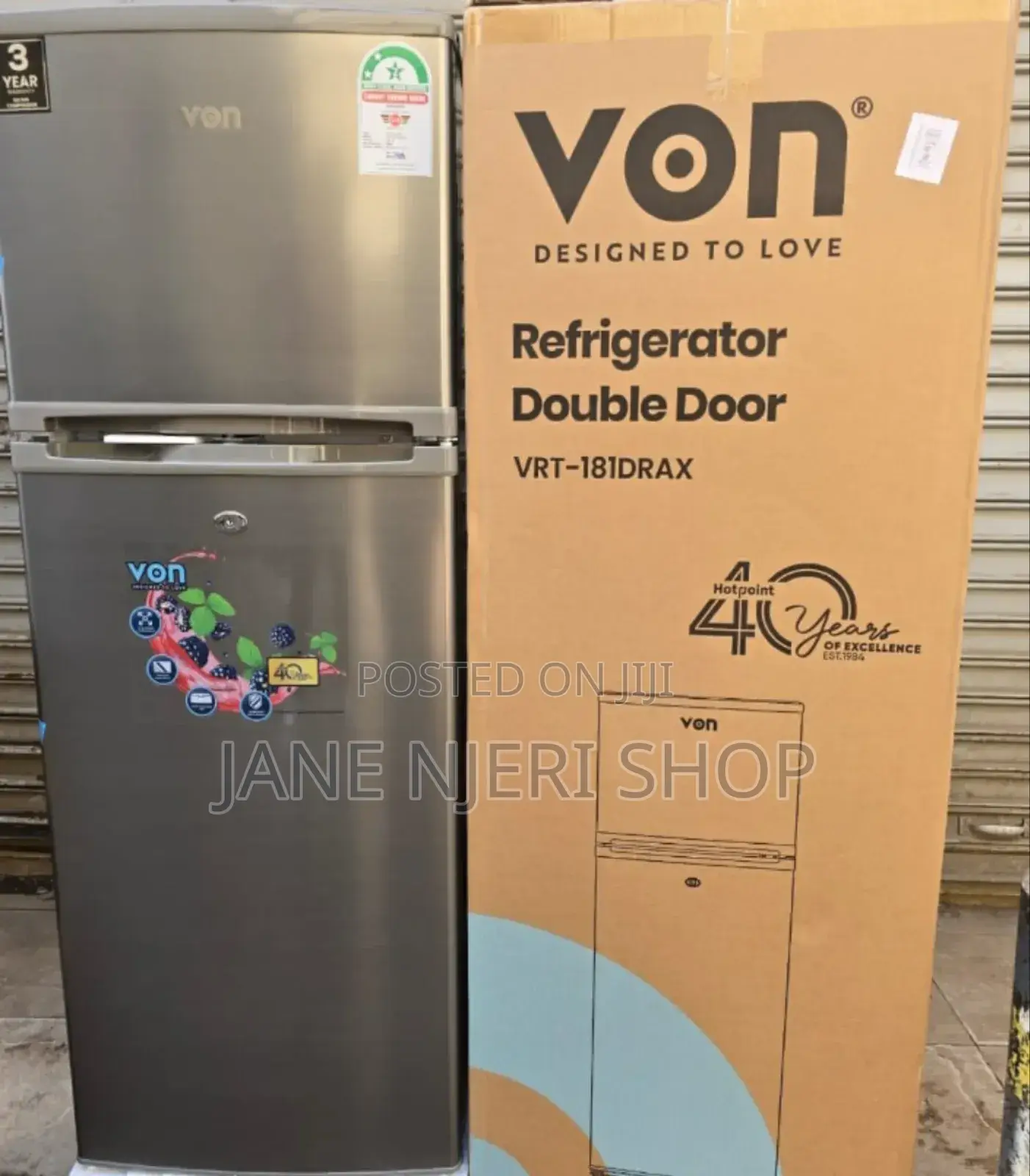 Original Double Door Von 181litres