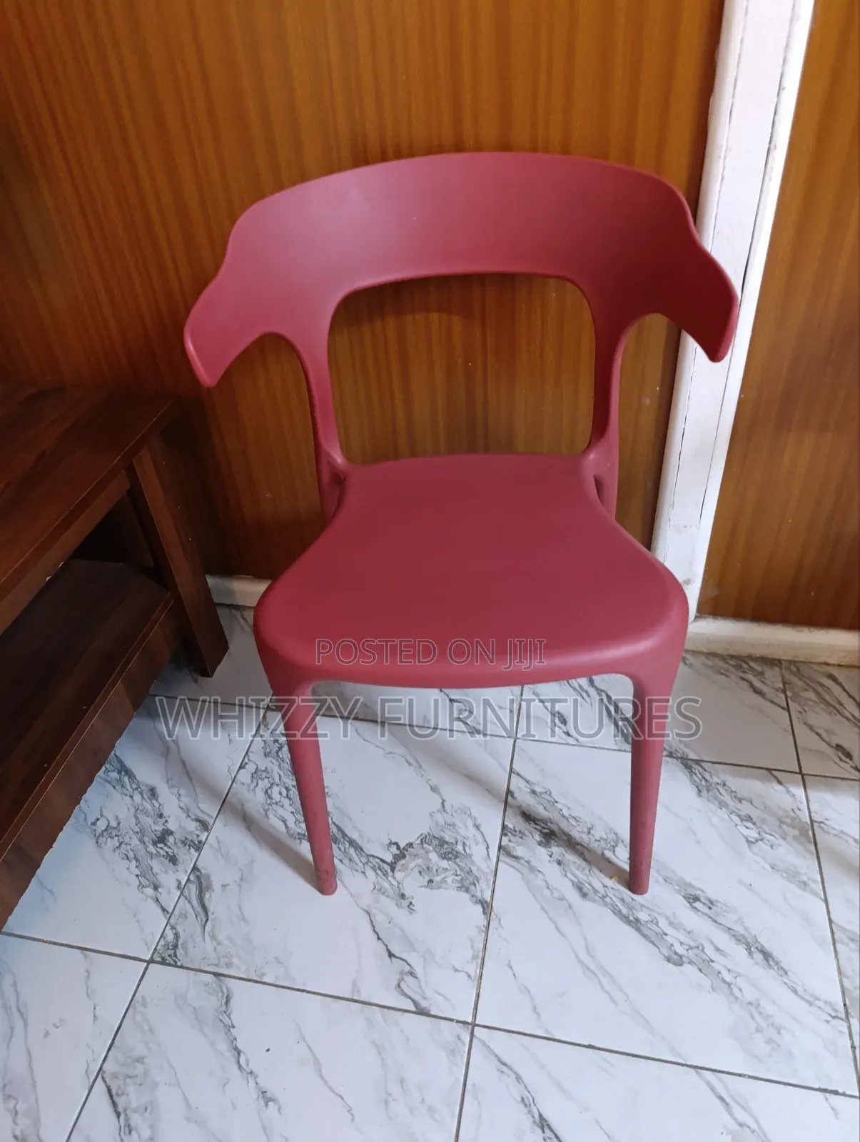 Maroon Waiting Chair
