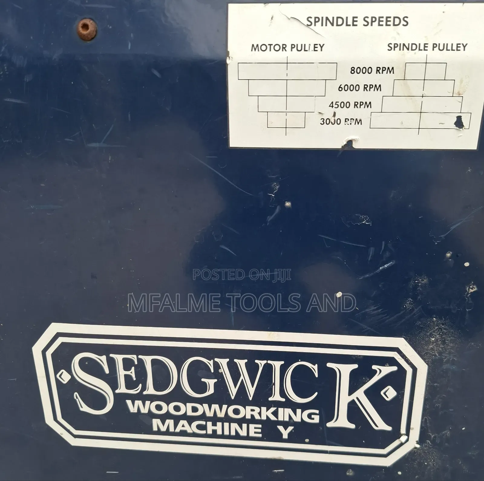 Sedgwick SM Spindle Moulder With Powerfeed Industrial EX-UK