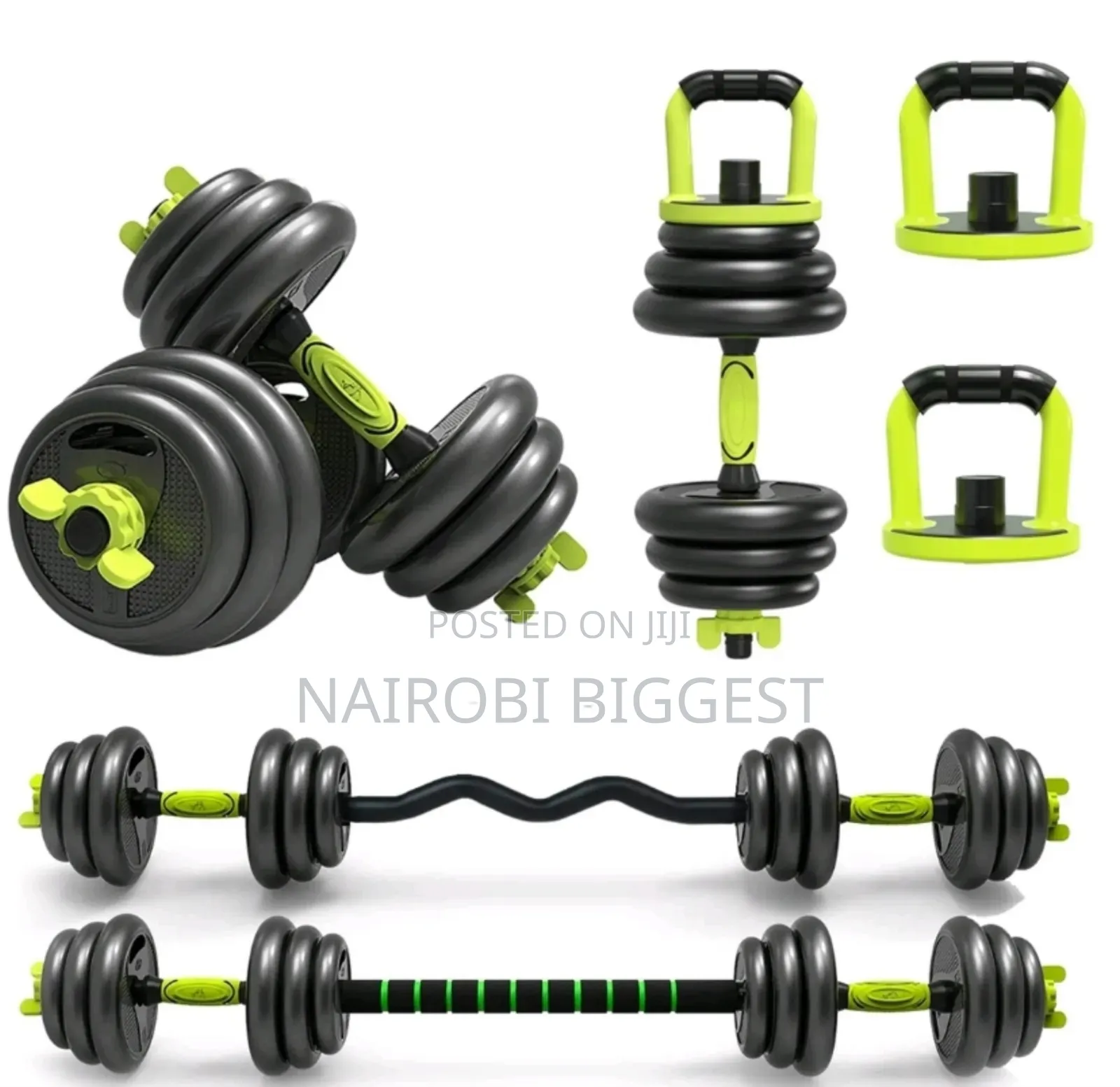 40kg Dumbell Set 6 in 1