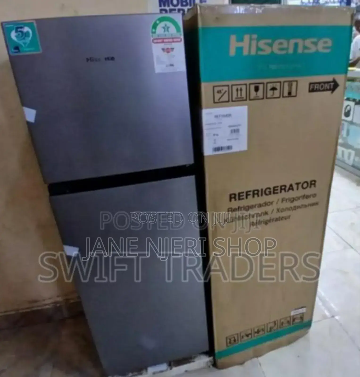 Hisense 154 L Refrigerator Double Door