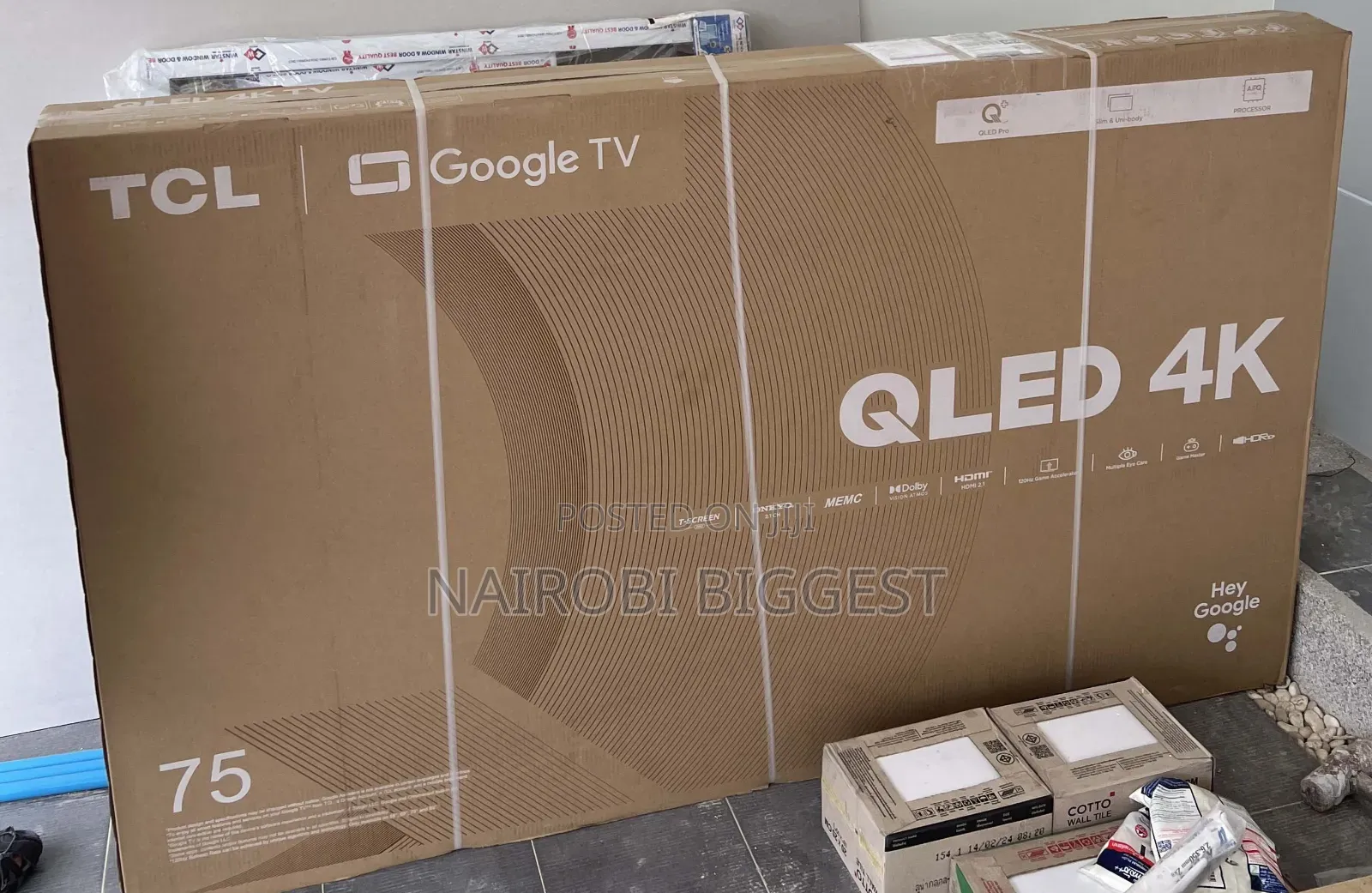 TCL 75" Qled Resolution Frameless Television