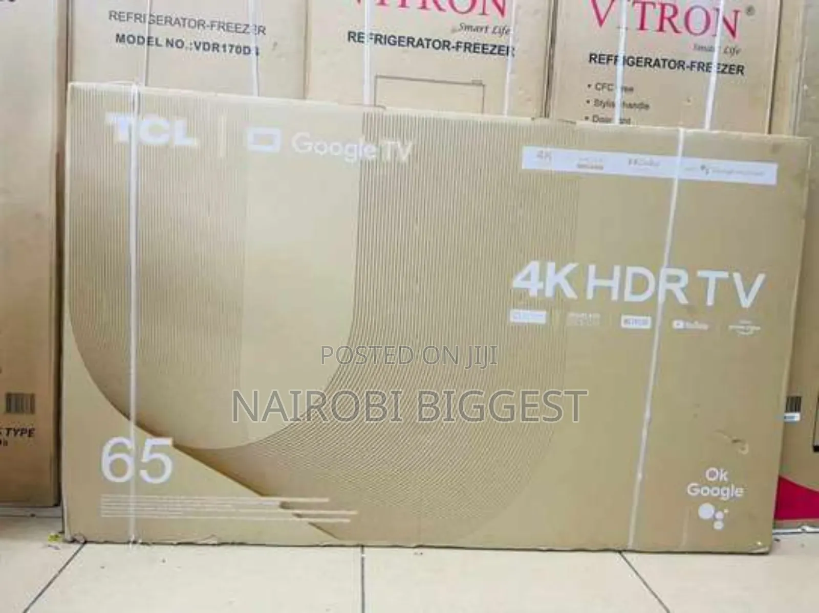 TCL 65" Best Frameless Bluetooth Enabled Television