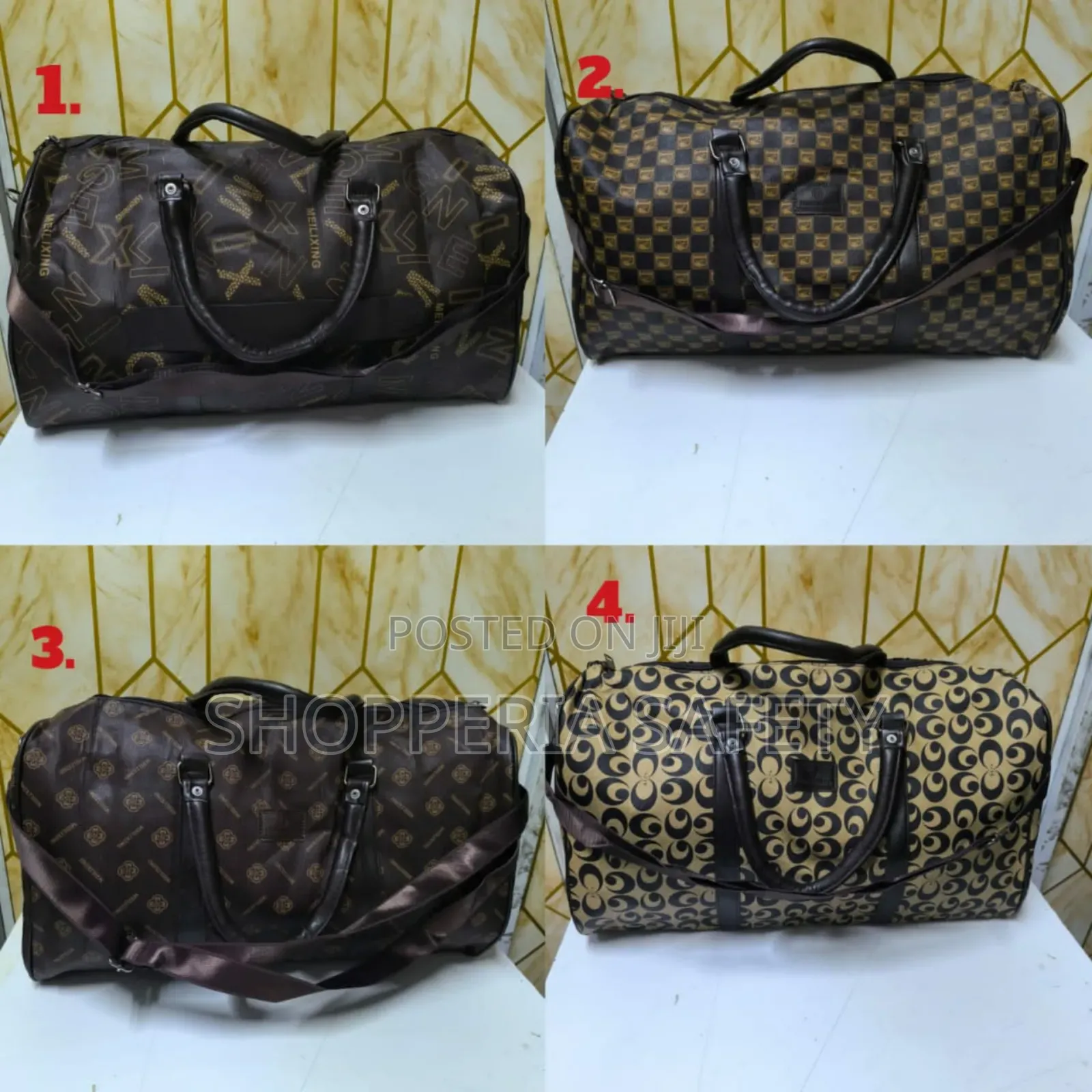 Leather Duffle Bag