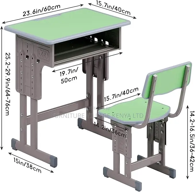 Office Chair: Primary Kids Chair and Desk