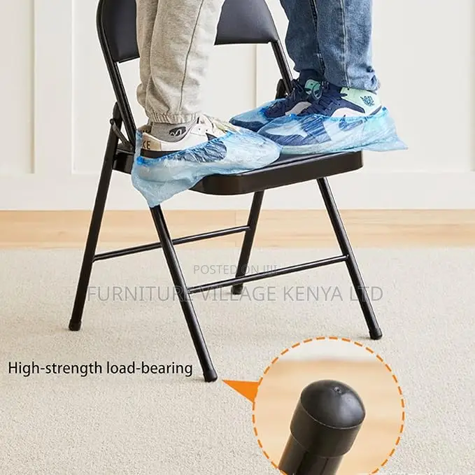 Office Chair :Vinyl Foldable Office Chair
