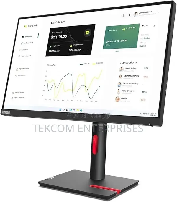 Lenovo P24h-30 QHD Monitor- Lenovo P24h-30 Monitor