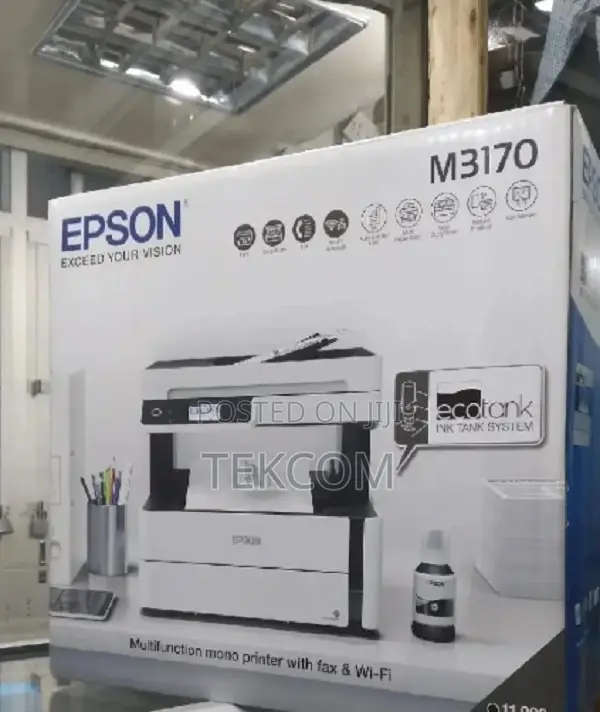 Epson Ecotank Monochrome M3170 All-in-one Duplex Printer