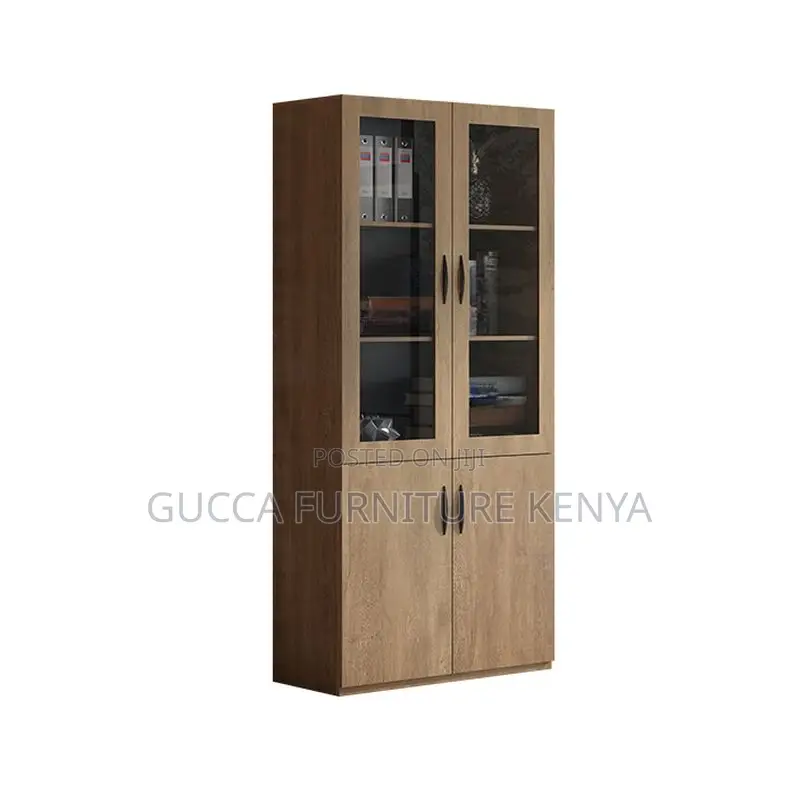 Cabinets: Modern 2-Door Wooden Office Storage Unit