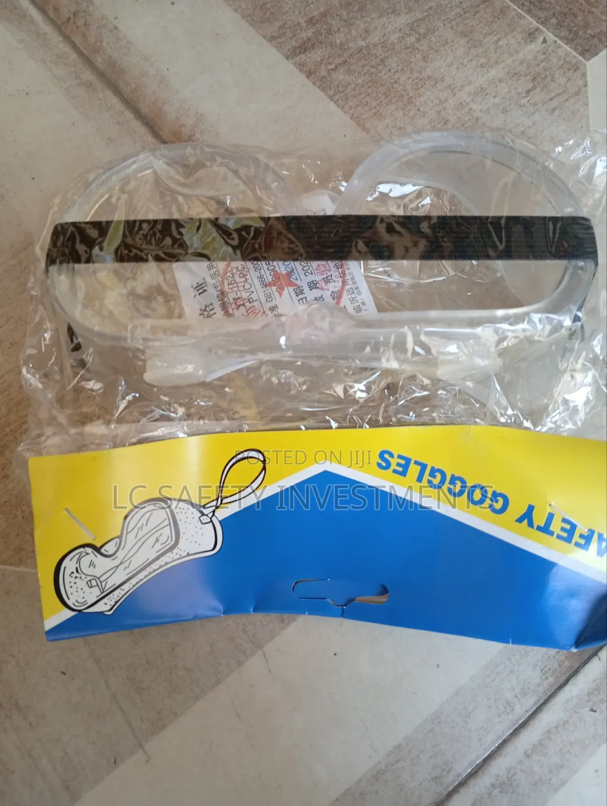 Clear Safety Goggles