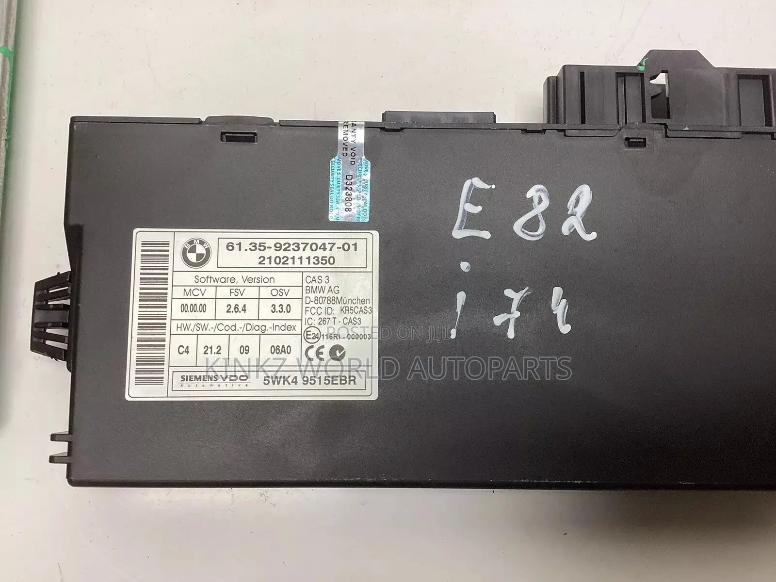 BMW E87 E90 E91 Lci N47 Diesel Ecu Kit Dde Cas 3 Key 8512499