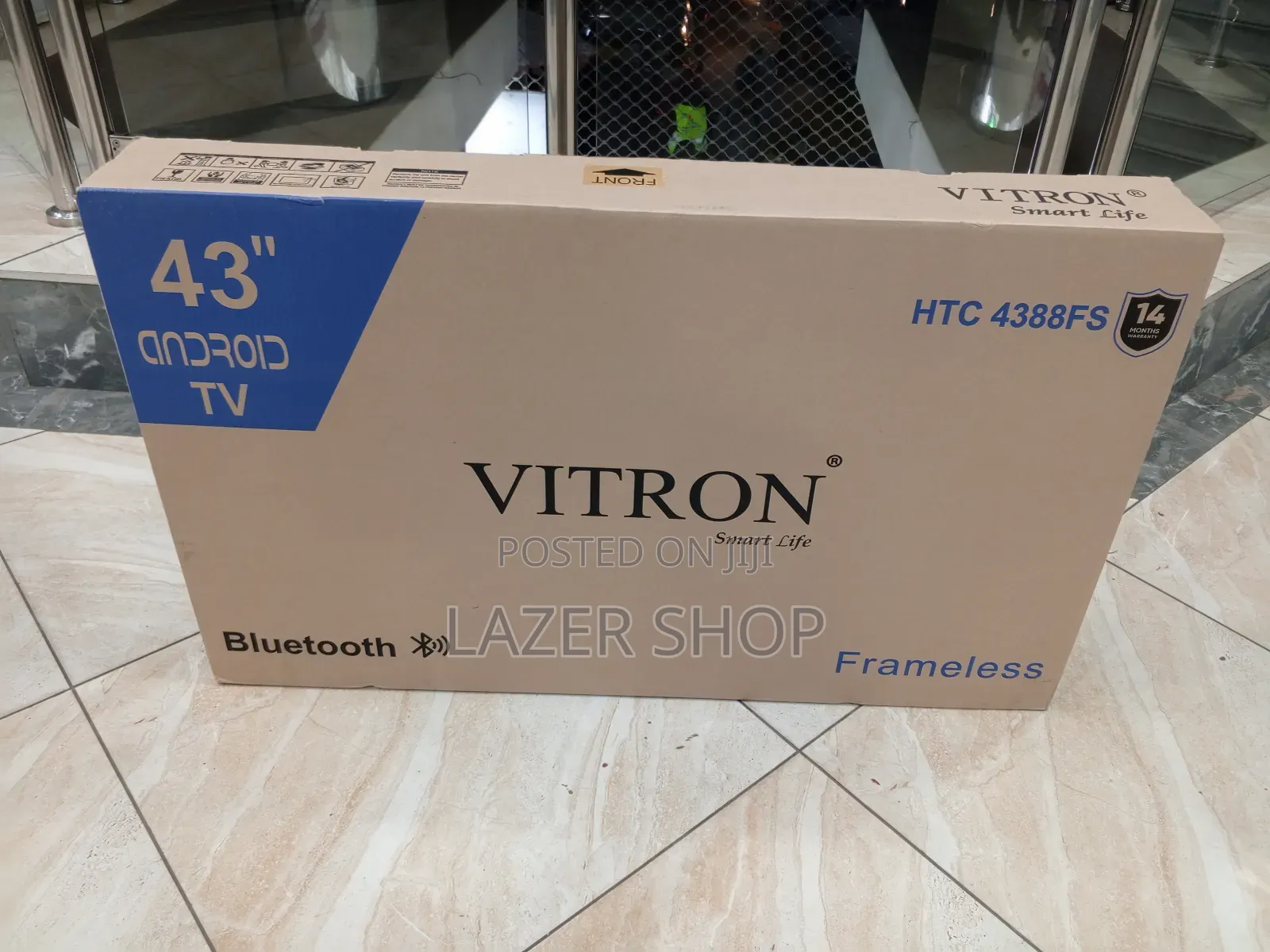 Vitron 43" Smart Tv With Bluetooth