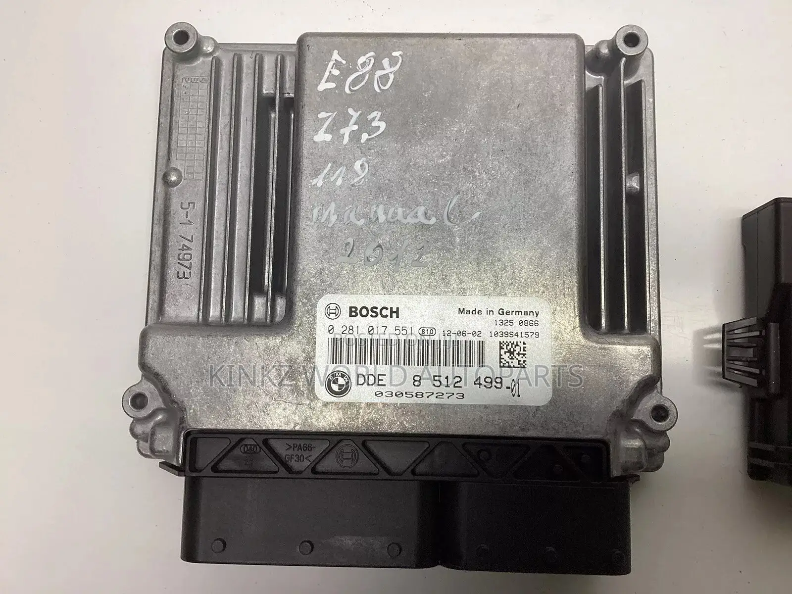 BMW E87 E88 E90 E91 Lci N47 Ecu Kit Dde Cas 3 Key 8512499