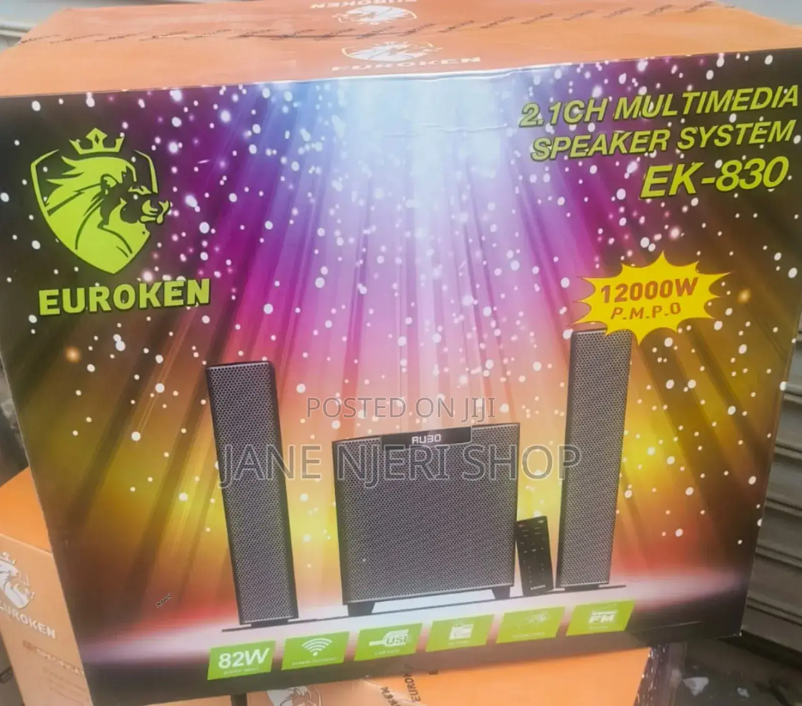 2.1ch Euroken EK-83 Multimedia Speaker EM/SP