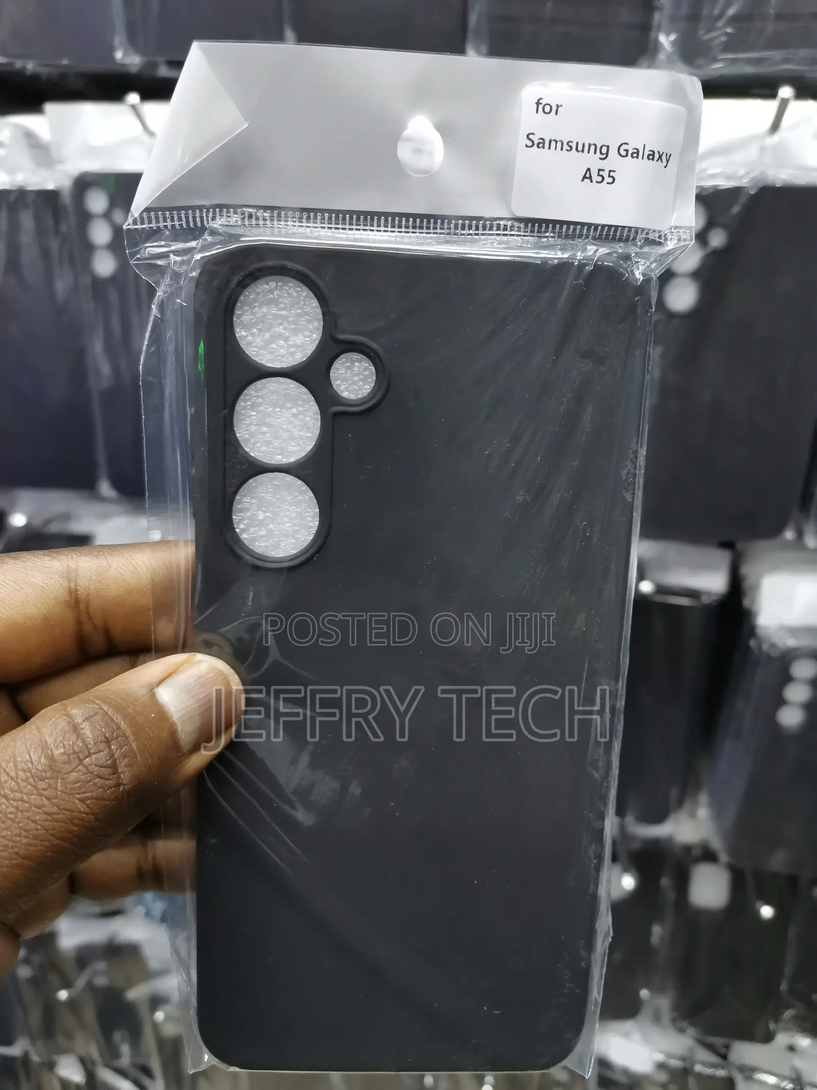Samsung Galaxy A55 Soft Silicone Shockproof Back Case