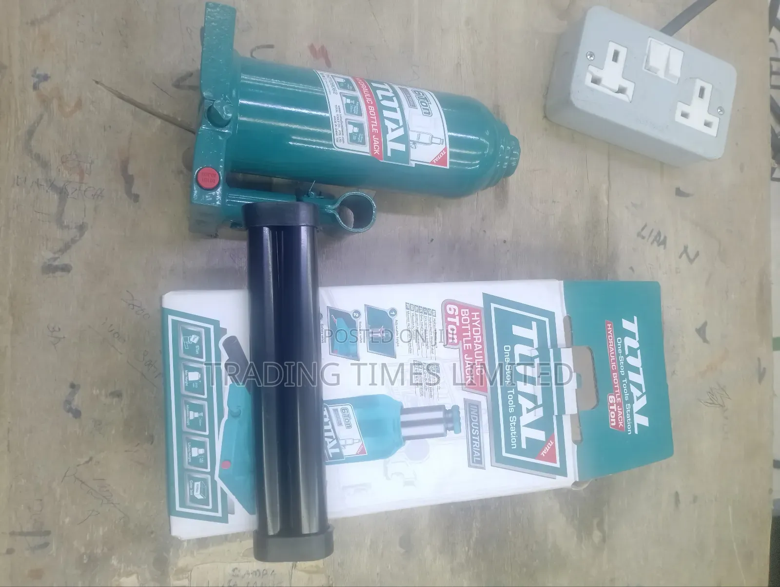 6 Tones Total Hydraulic Bottle Jack