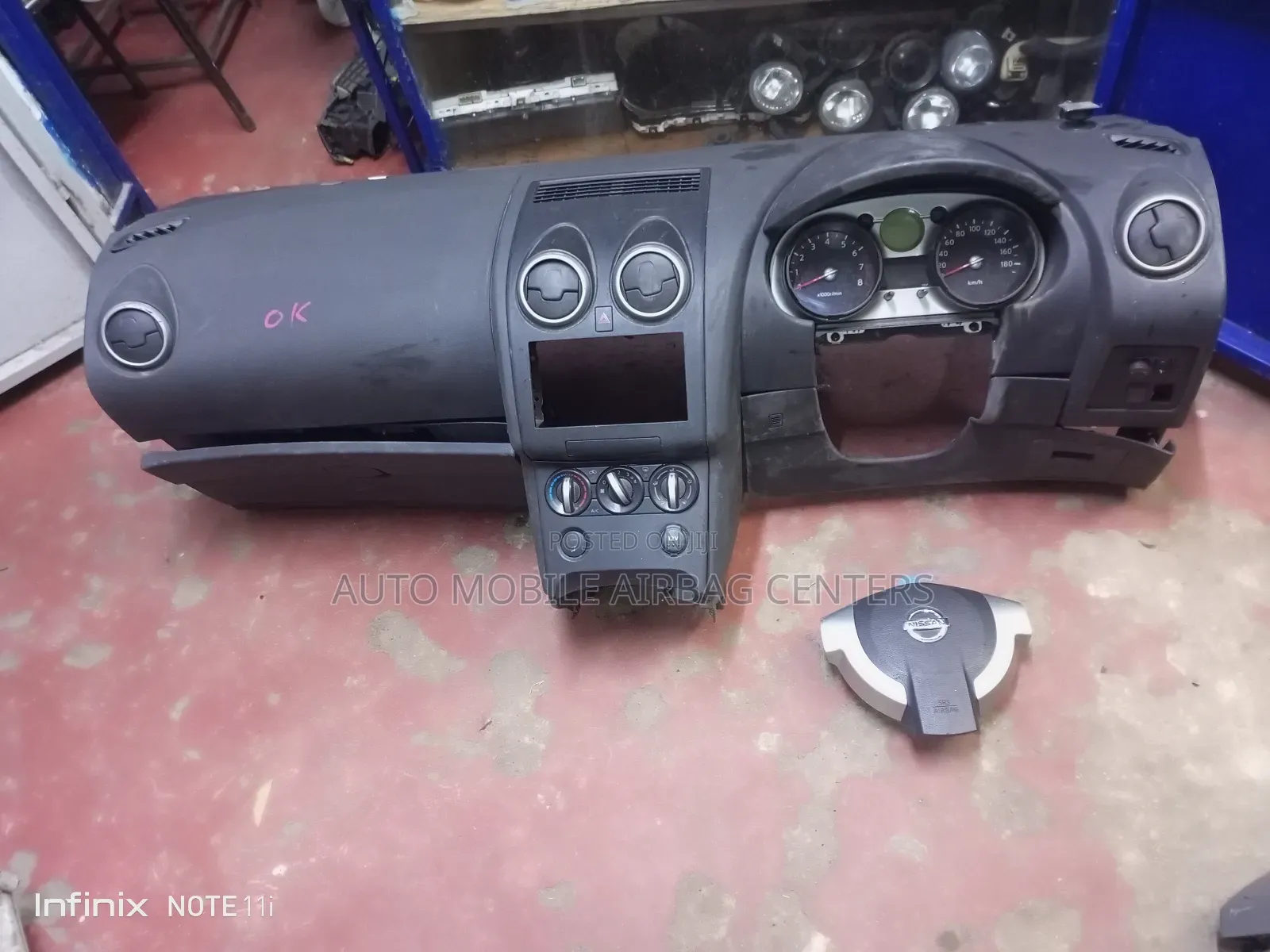 Nissan Dualis Dashboard Only