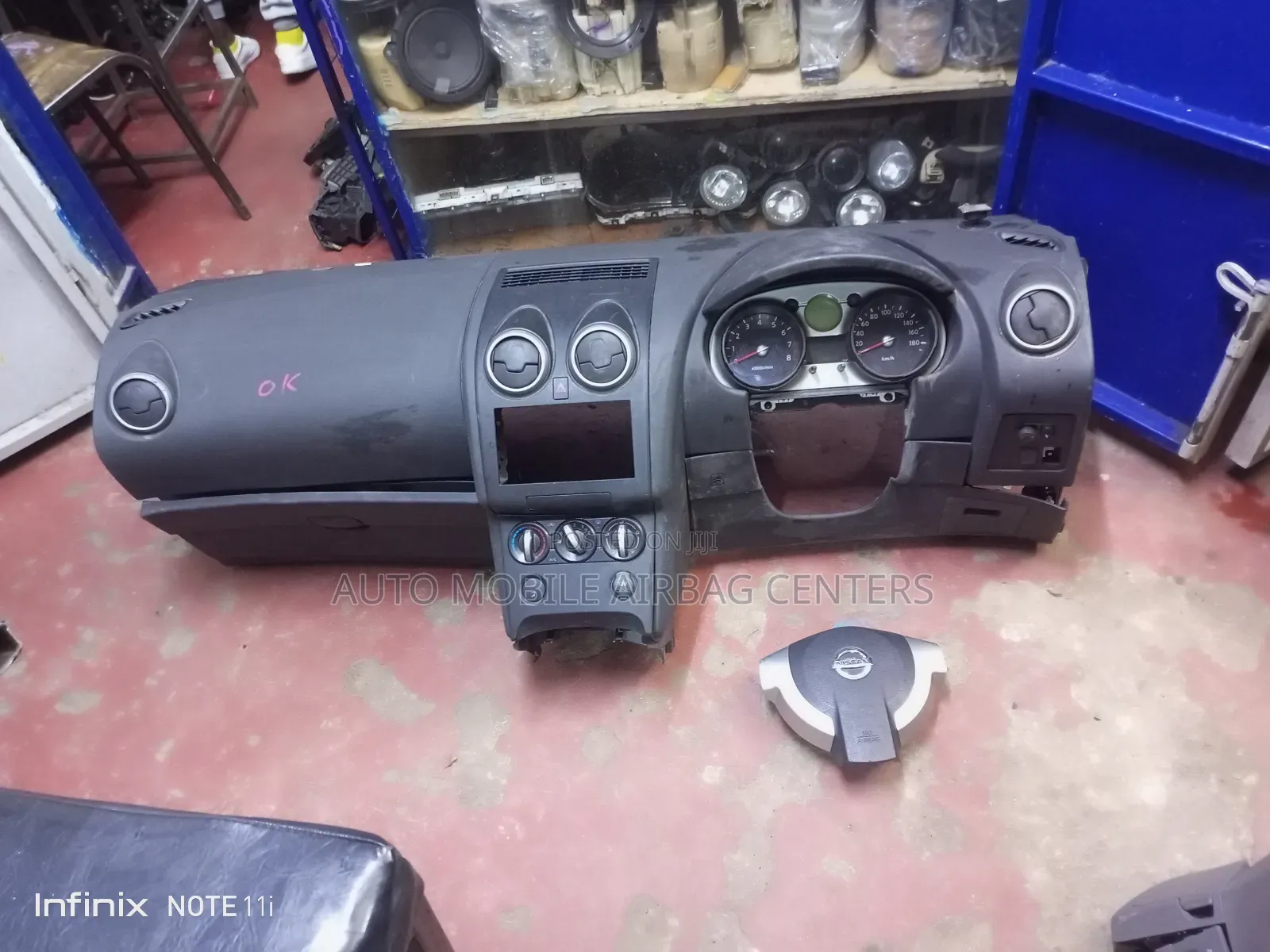 Nissan Dualis Dashboard Only