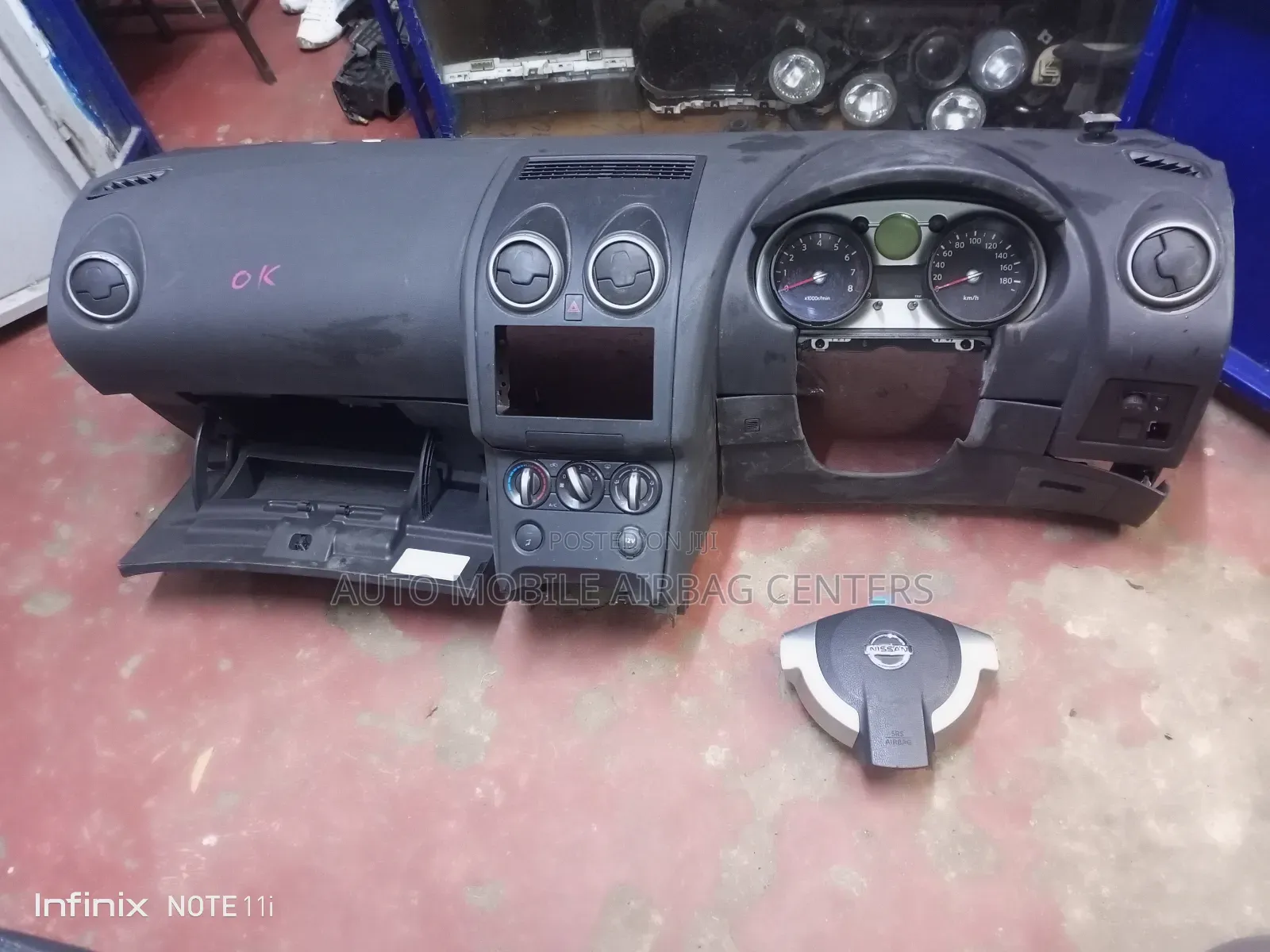 Nissan Dualis Dashboard Only