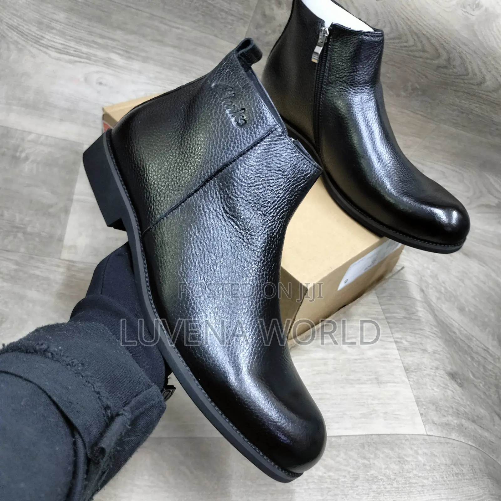 Clarks Leather Boots