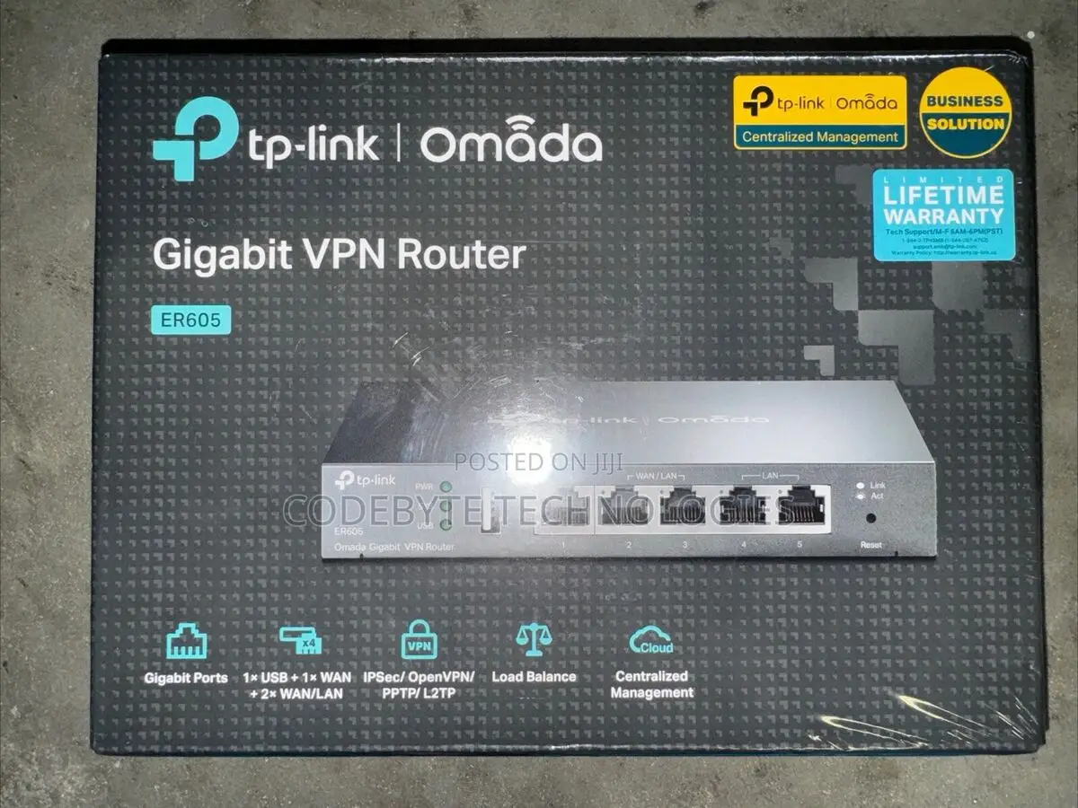 Tp-Link ER605 Omada Gigabit VPN ER605 Router\\ Gigabit VPN