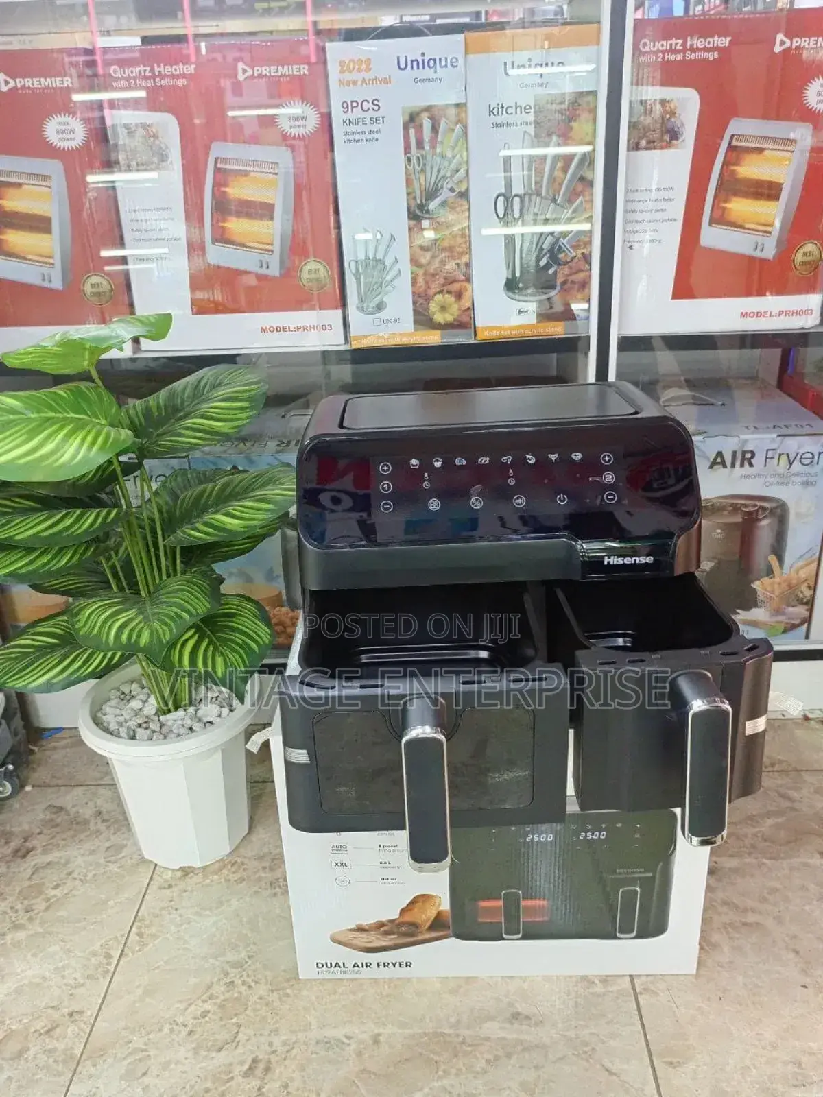 *8.6litres Hisense Double Basket Air Fryer
