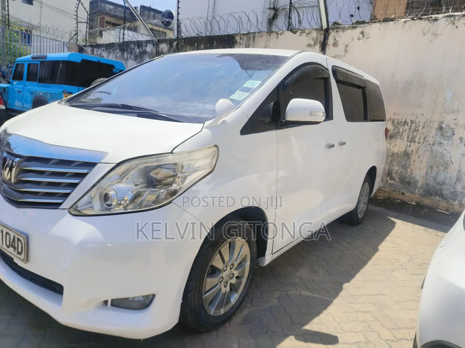 Toyota Alphard 2012 White