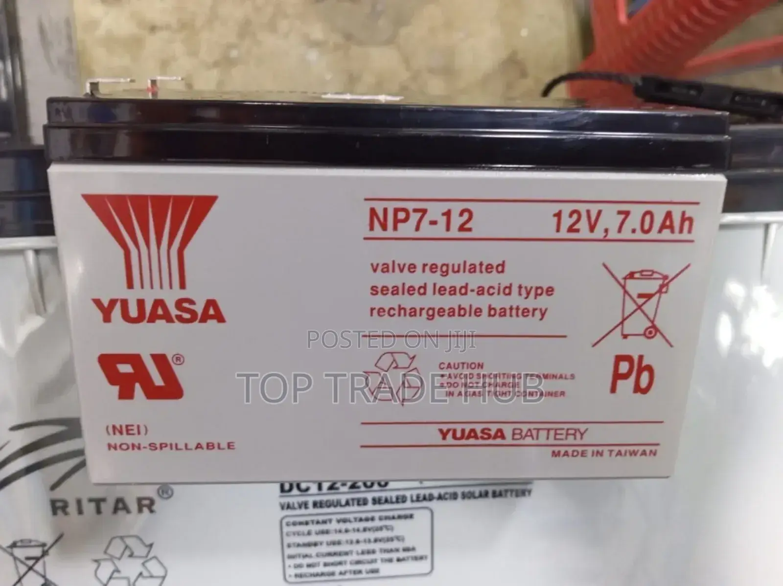 Yuasa UPS 12v 7ah Deep Cycle Battery