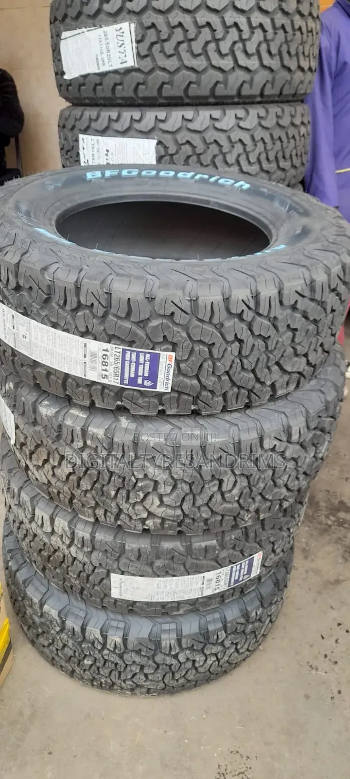 Bf Goodrich Tyres Brand New Size 265/65r17