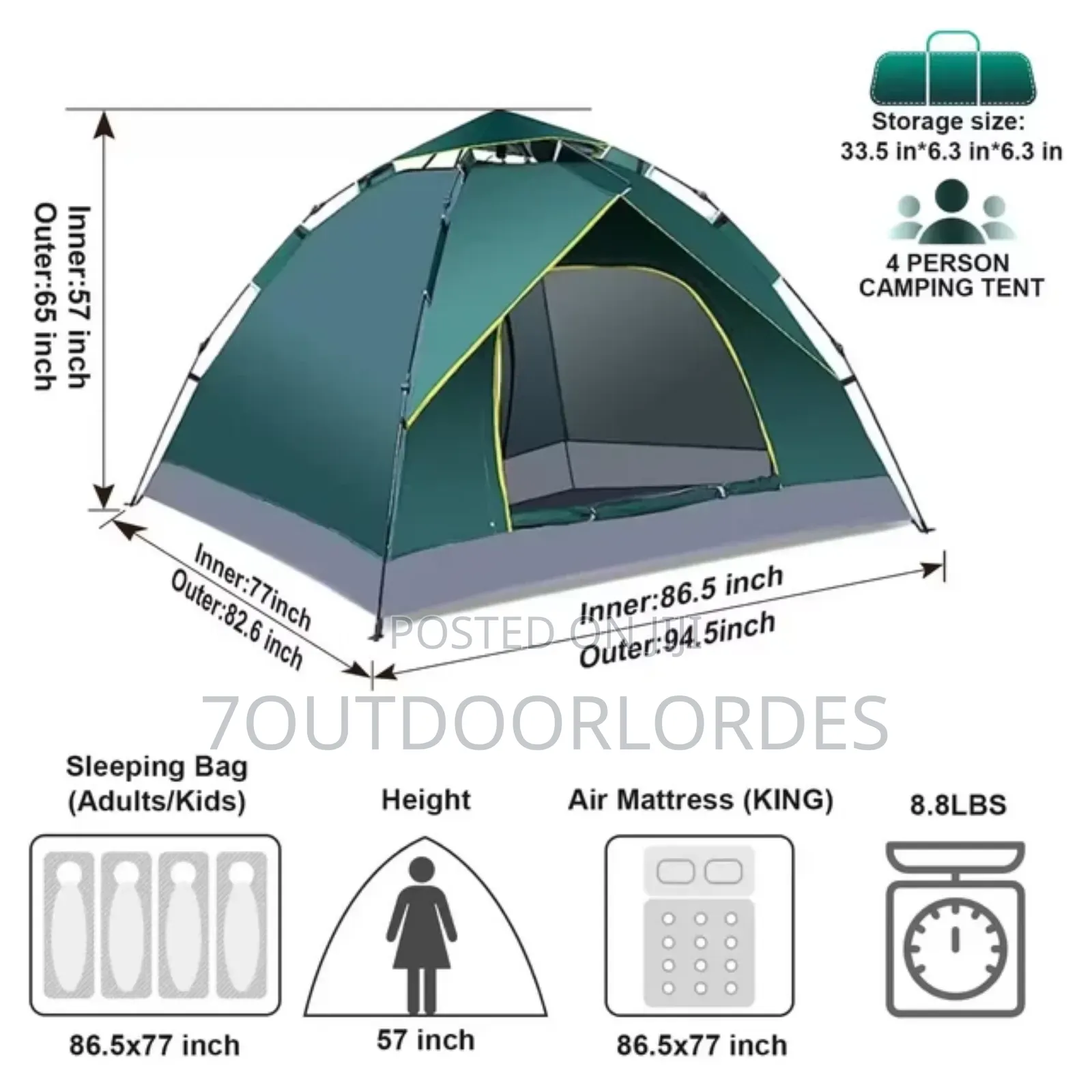 Double Layer Tent