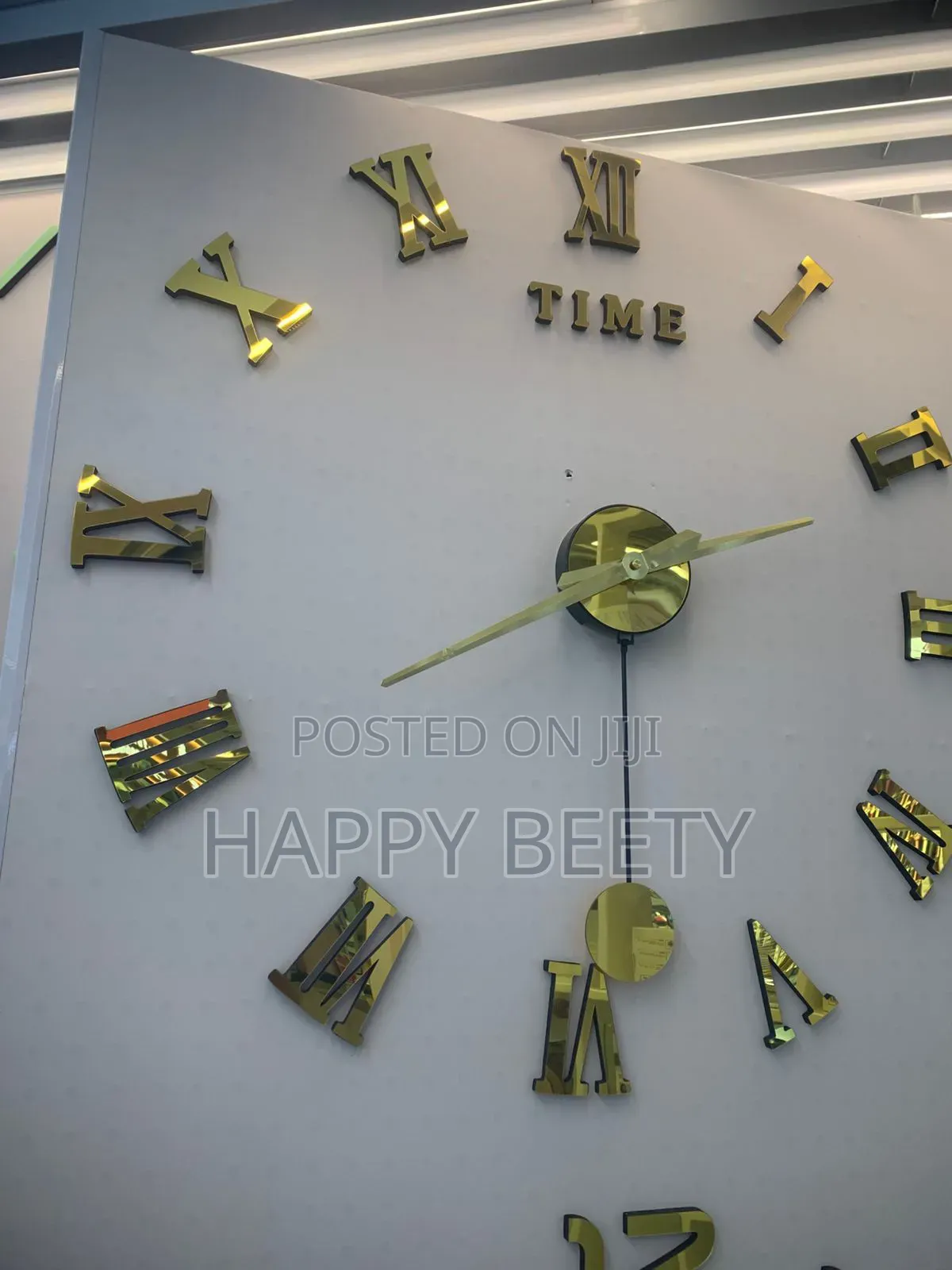 *Acrylic Wall Clock (Diy Numbers)