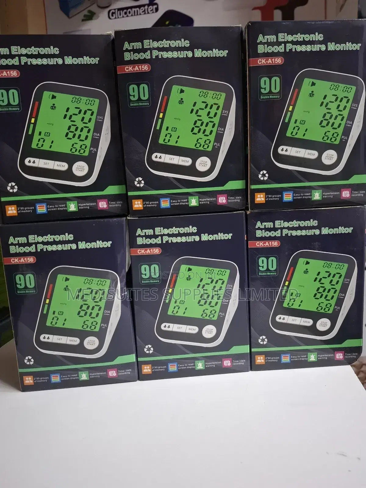 Rechargeable Digital Blood Pressure Monitor