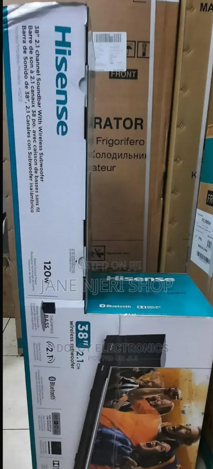 Brand New Hisense Sound Bar With Wireless Speakers